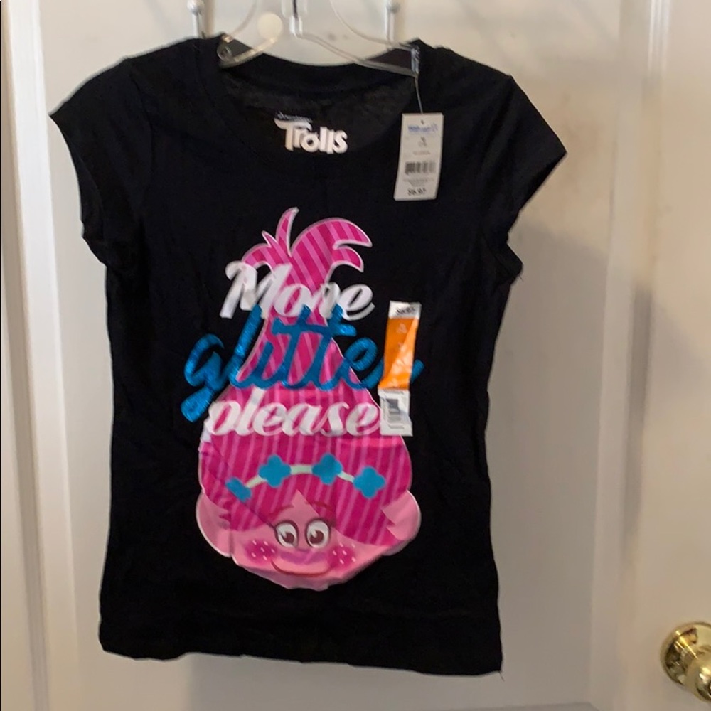 Girls new Trolls tshirt size 7/8